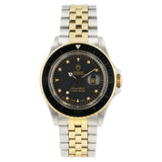Tudor Mini Sub Black Dial Gold & Steel 33mm Automatic Unisex Watch 73091