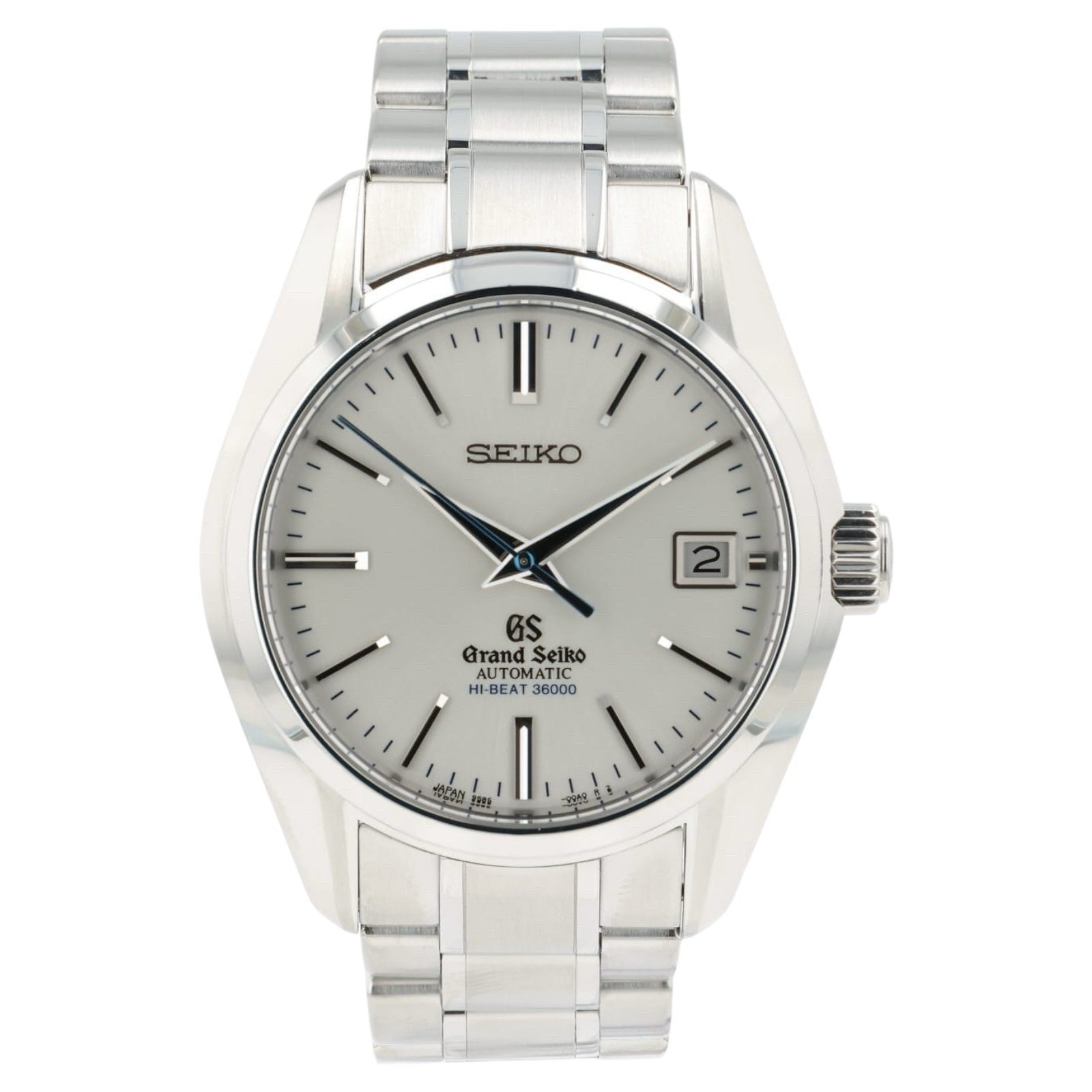 Grand Seiko Silver Dial Stainless Steel 40mm Automatic Men’s Watch SBGH001