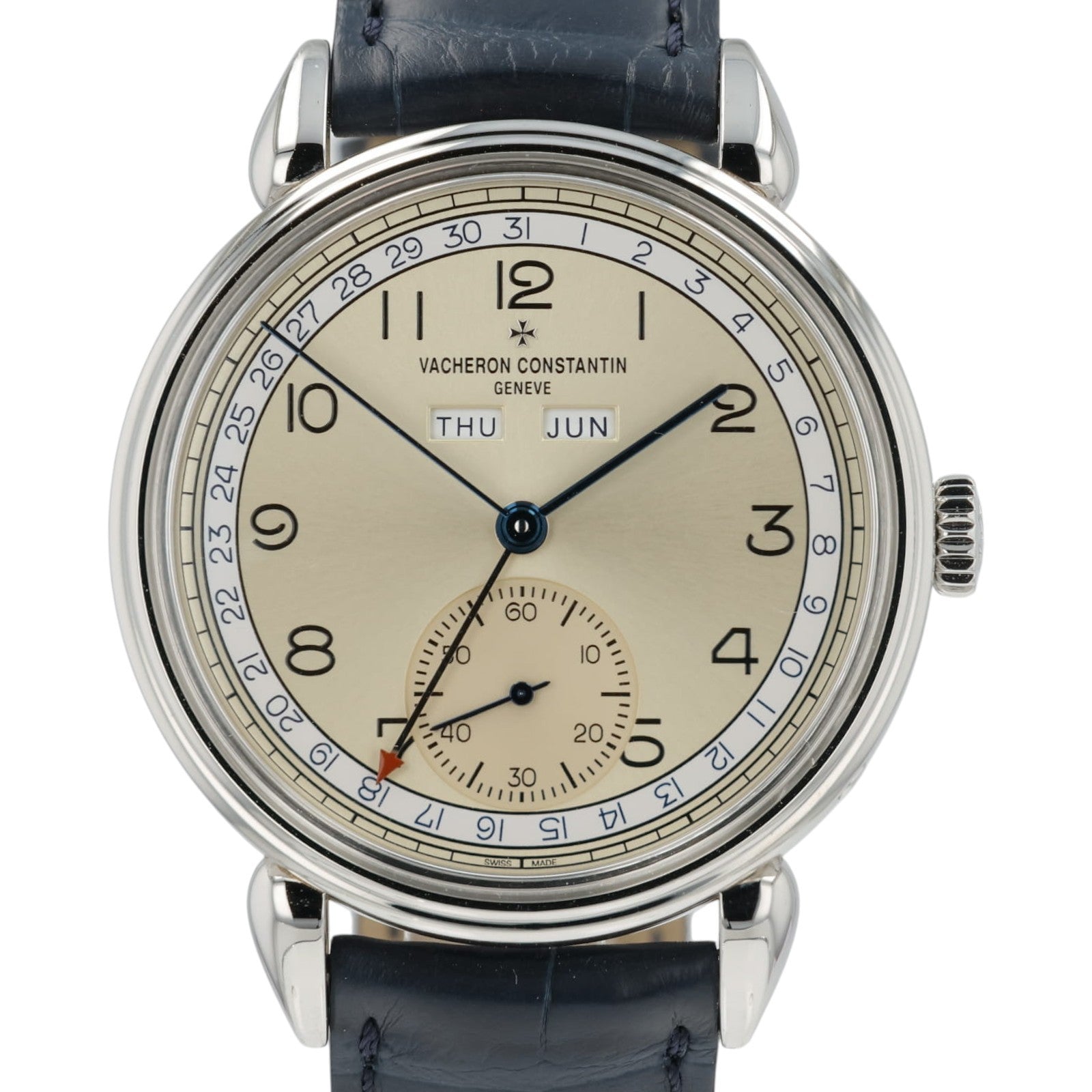 Vacheron Constantin Historiques Silver Dial Steel 40mm Manual Wind Mens 3110V