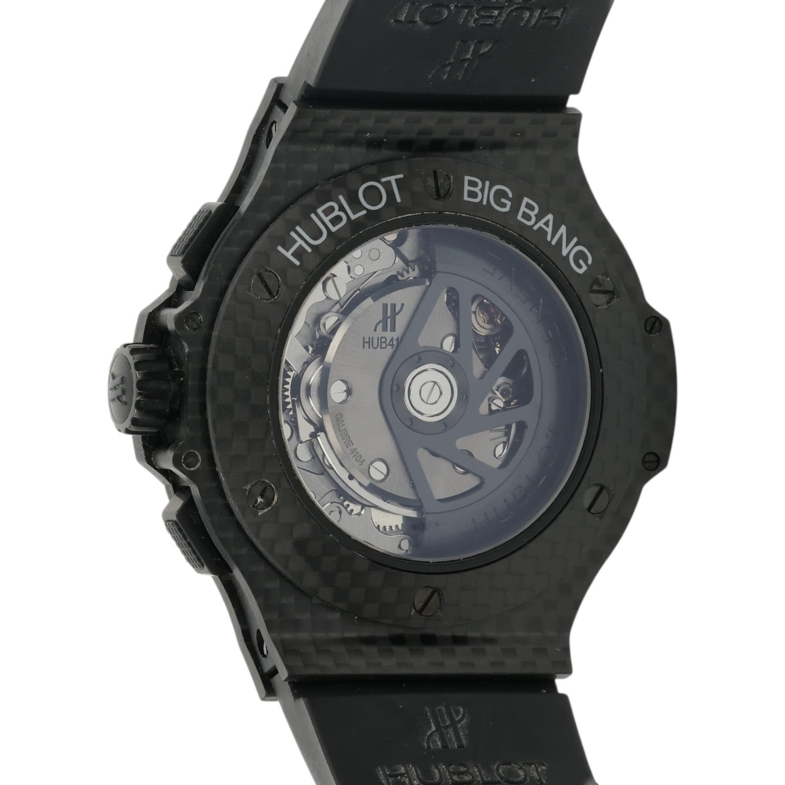 Hublot Big Bang Carbon Fiber Black Dial Automatic 44mm Mens Watch 301.QX.1724.RX