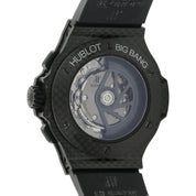 Hublot Big Bang Carbon Fiber Black Dial Automatic 44mm Mens Watch 301.QX.1724.RX