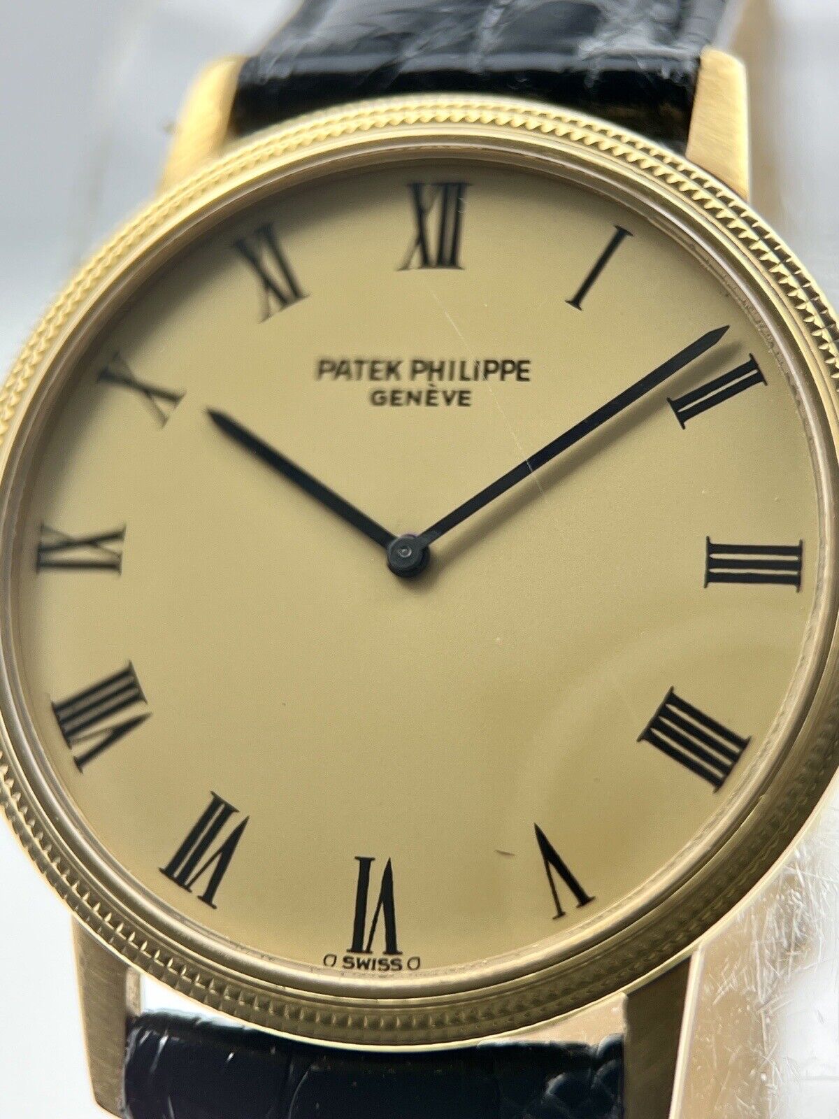 Patek Philippe Calatrava Roman Dial Ref. 3590 Automatic 35mm 18k Yellow Gold