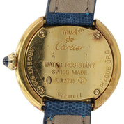 Cartier Trinity Must Silver Dial Vermil 27mm Quartz Movement Women's Watch 2735