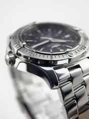 Breitling Colt Stainless Steel Black Dial 41mm Automatic Mens Watch A17380
