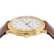 Audemars Piguet White Dial Steel 18k Rose Gold 33mm Automatic Watch 14406OR