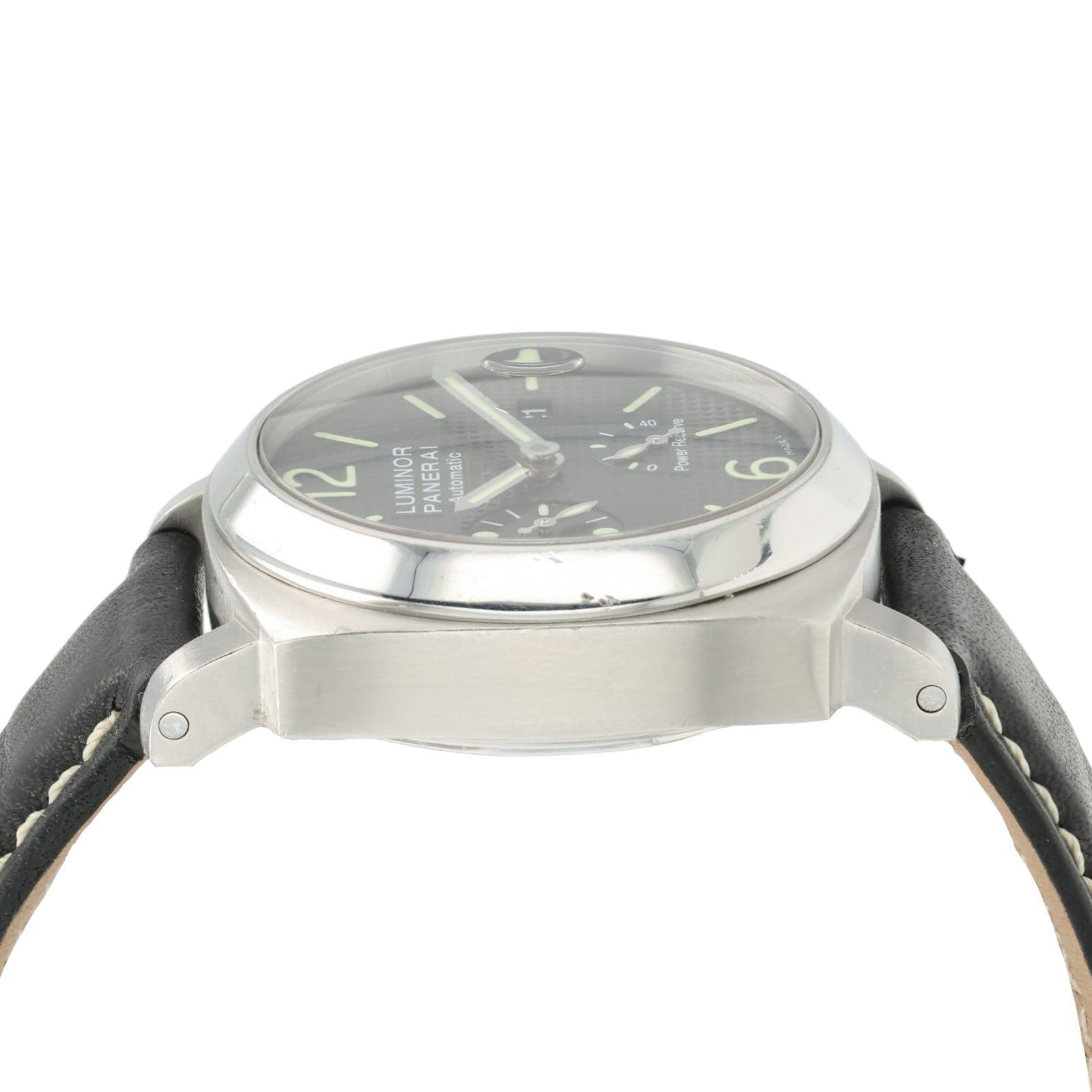 Panerai Luminor Marina Black Waffle Dial Steel 40mm Automatic Men’s PAM00241