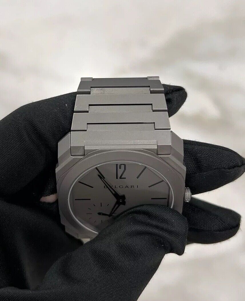 Bulgari Octo Finissimo Titanium 40mm Automatic Men’s Watch BGO40TXT