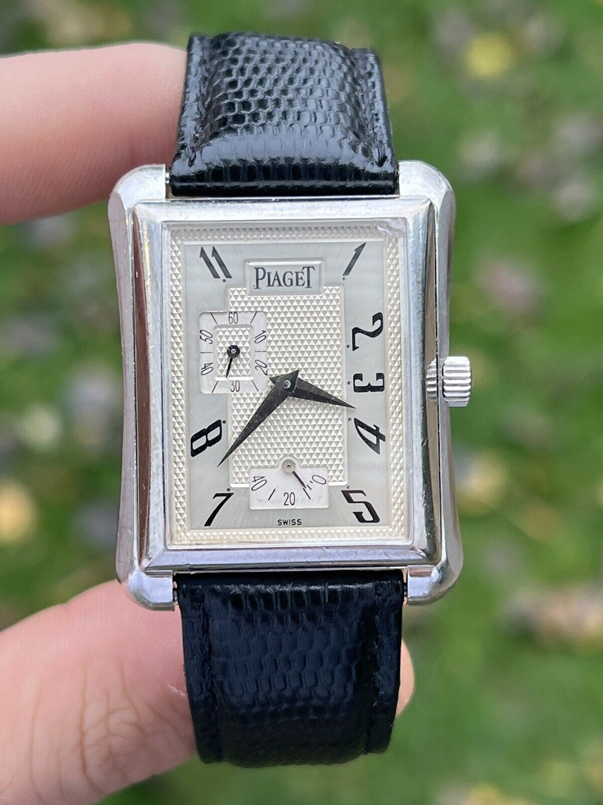 PRE OWNED PIAGET EMPERADOR AUTOMATIQUE 18900 18K SOLID WHITE GOLD