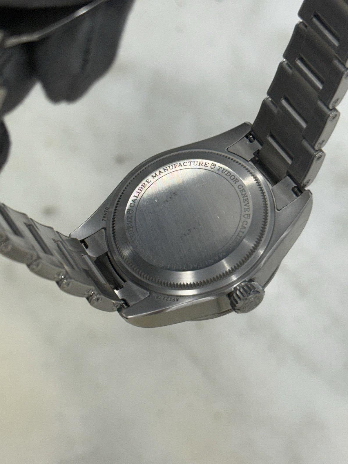 TUDOR Black Bay Pro Stainless Steel GMT Men's Black Dial Watch 79470-0001