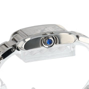 Cartier Tank Anglaise Stainless Steel Silver Dial 22mm Quartz Women's W5310022