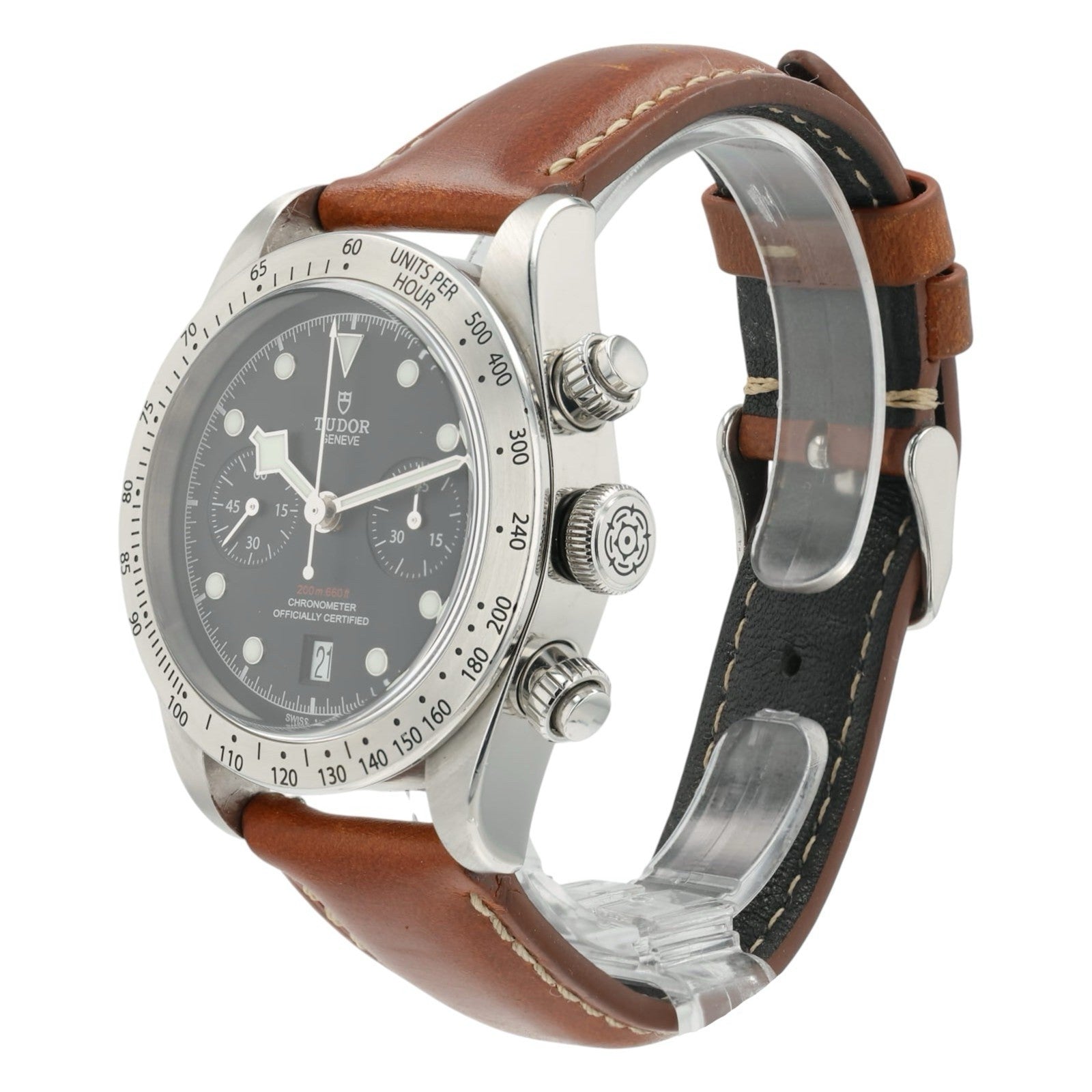Tudor Black Bay Chrono Black Dial Stainless Steel 41mm Automatic Men’s 79350