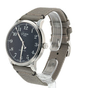 Glashutte Original Senator Steel Black Dial 40mm Automatic Mens 1-36-01-03-02-66
