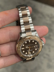 Rolex YM Chocolate Dial 37mm Automatic Watch 268621- Custom Listing for Ron W.
