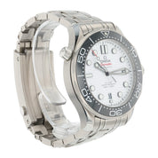 Omega Seamaster Diver Steel White Dial 42mm Automatic Mens 210.30.42.20.04.001
