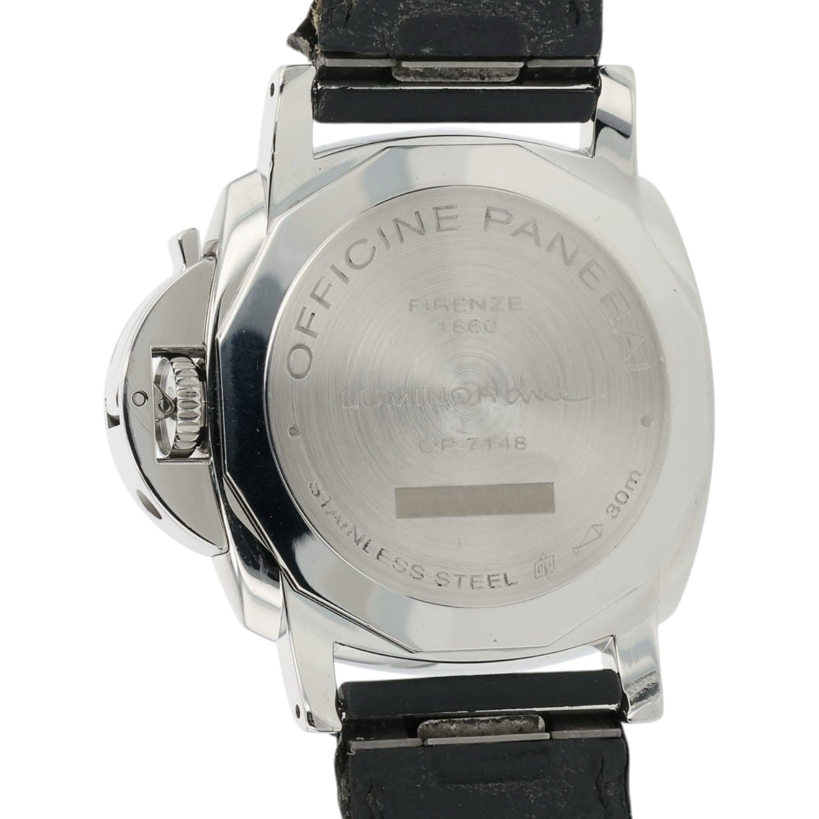Panerai Luminor Gray Dial Stainless Steel 38mm Automatic Men’s Watch PAM00755