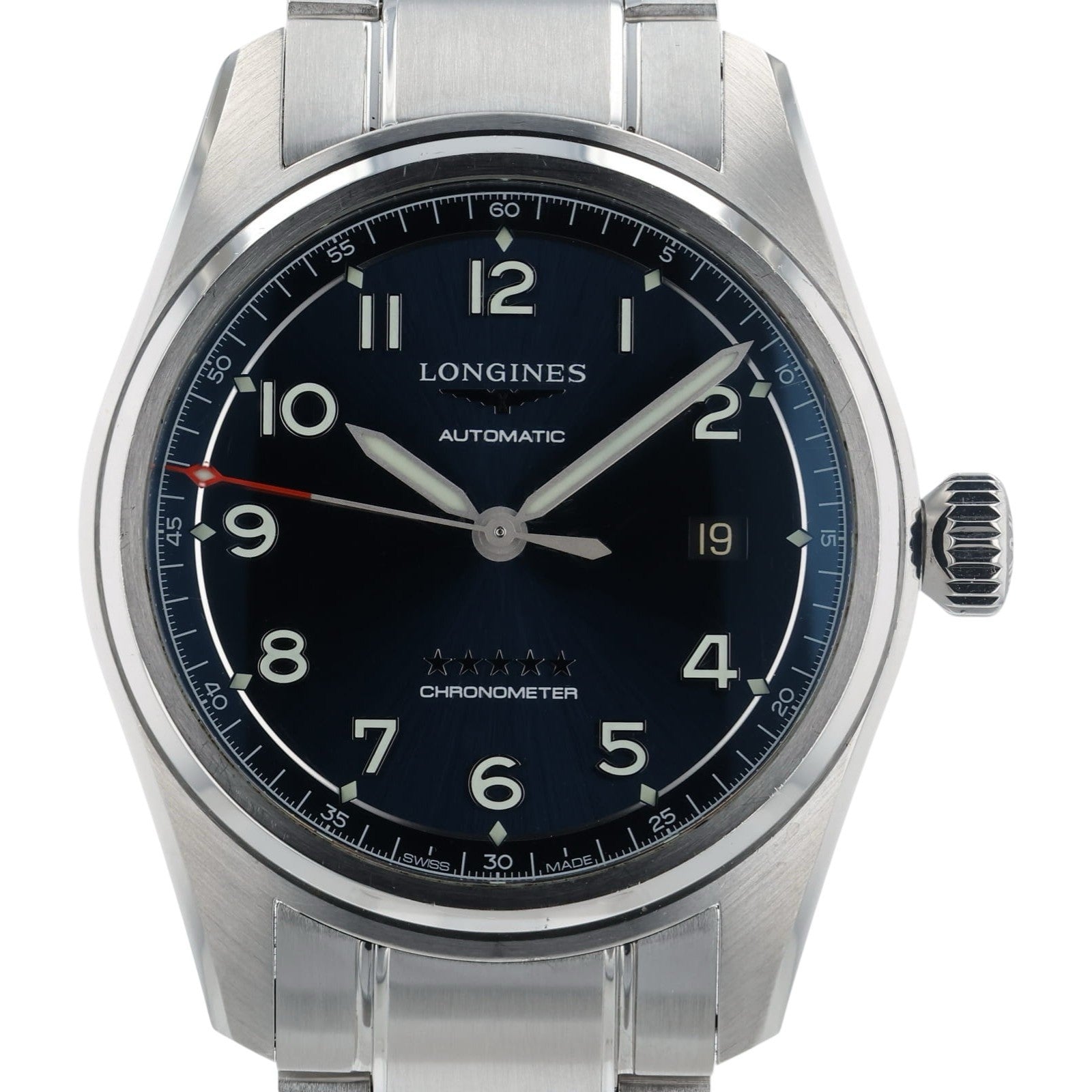 Longines Spirit Prestige Blue Dial Steel 40mm Automatic Men’s Watch L3.810.4