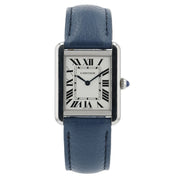 Cartier Tank Solo Silver Dial Stainless Steel 31x24mm Quartz Women’s WSTA0030