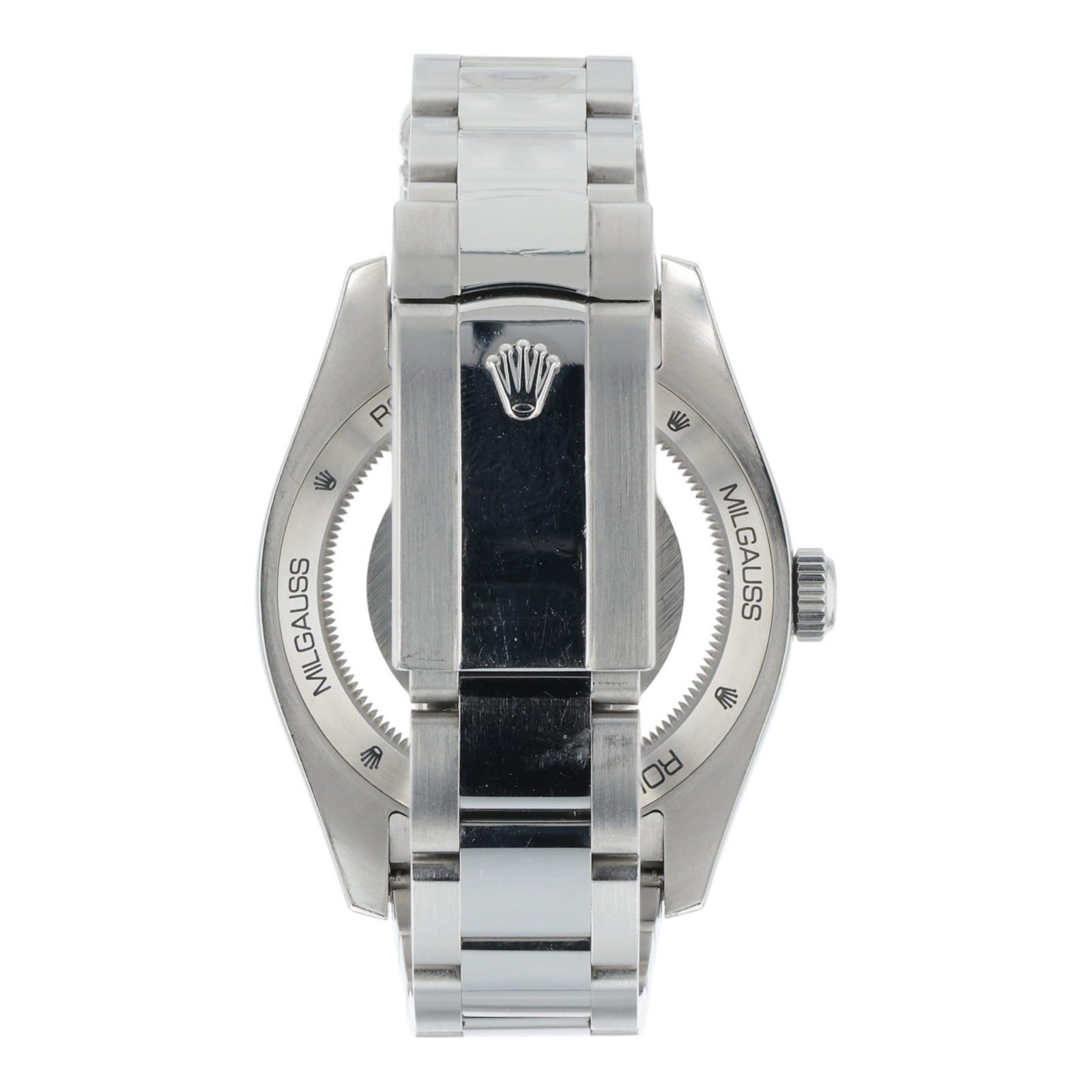 Rolex Milgauss White Dial Stainless Steel 40mm Automatic Men’s Watch 116400