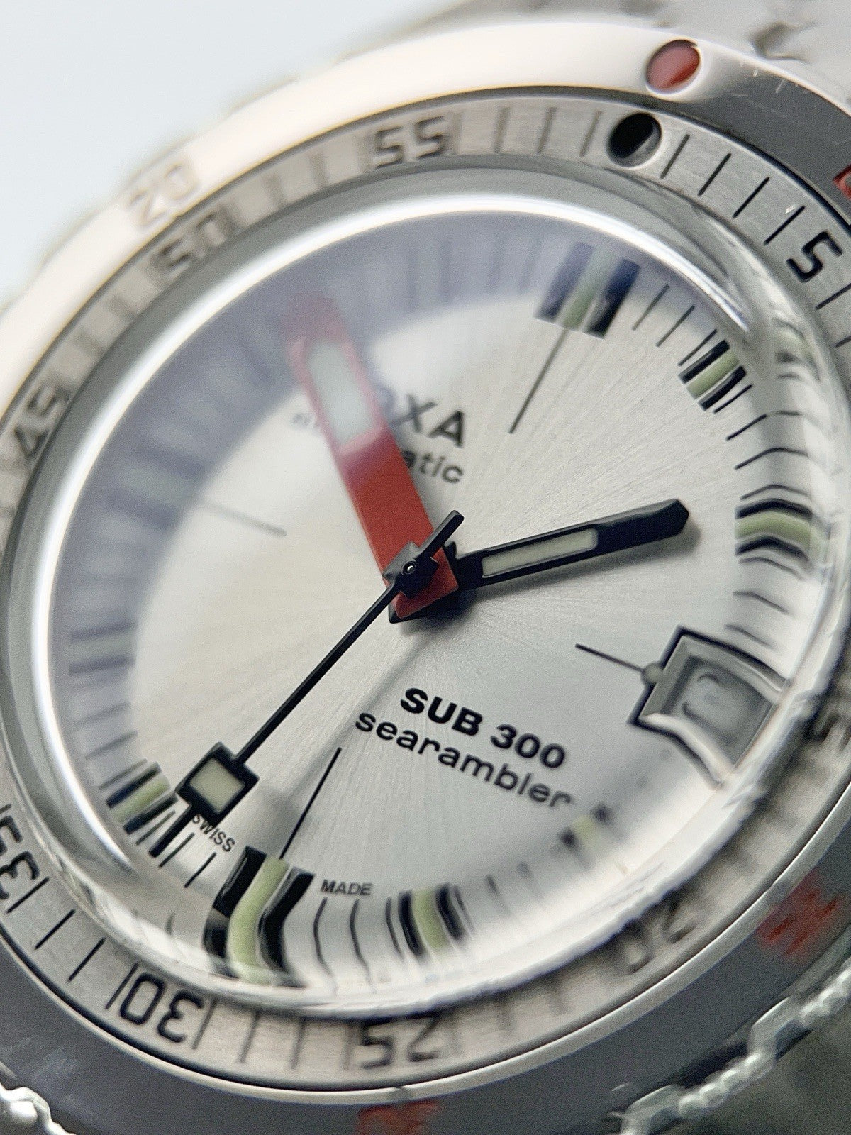 Doxa Sub 300 Searambler Stainless Steel Silver Dial 42.5mm Automatic Men's Watch