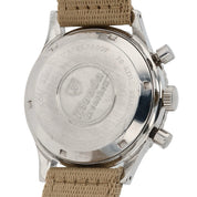 Nivada Chronomaster Stainless Steel Black Dial 38mm Manual Wind Men’s 85004