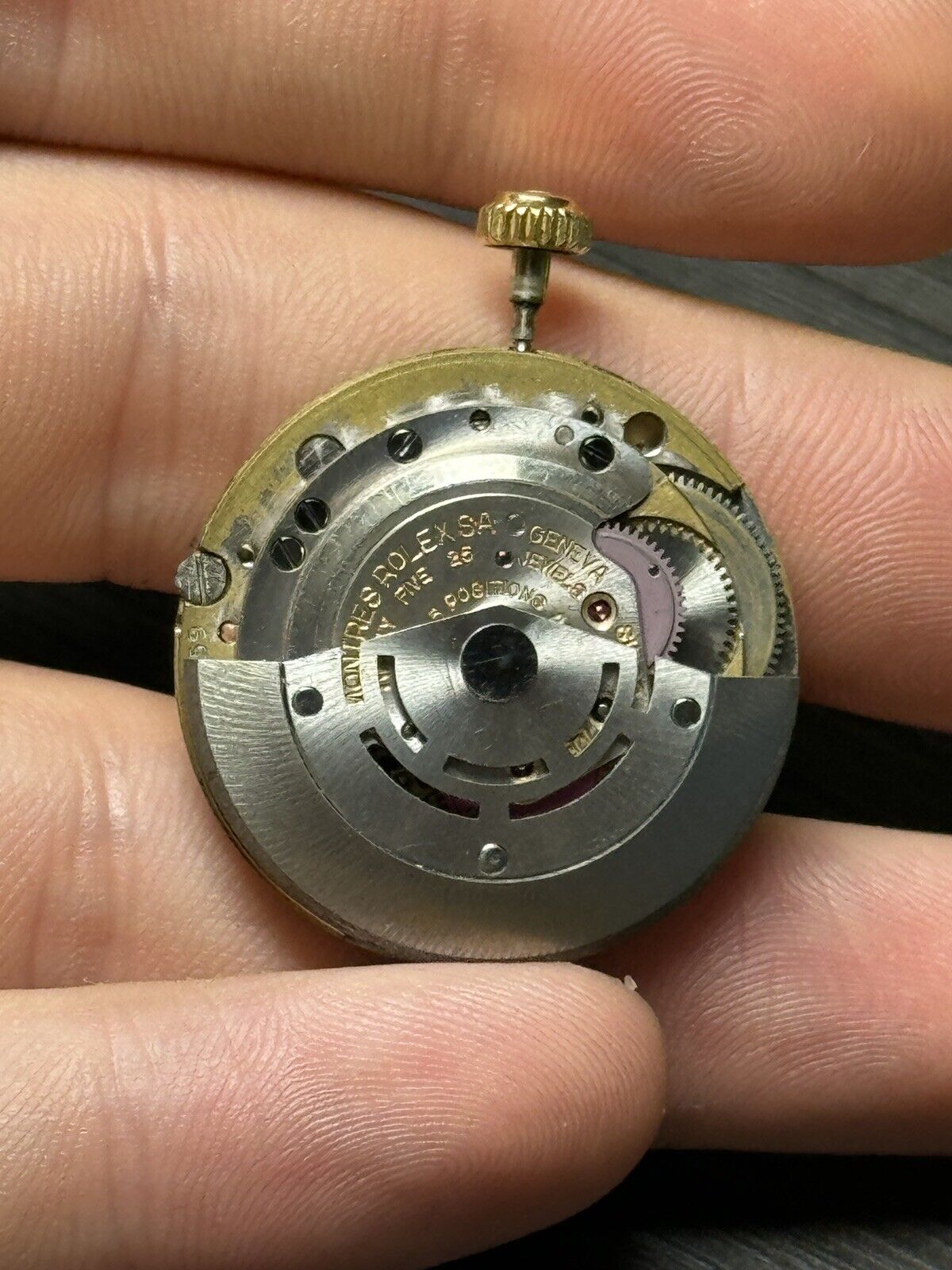 Rolex Oyster Perpetual 1560 Movement For Rolex Watch - Running!