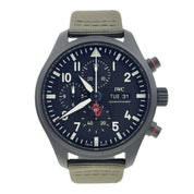 IWC Pilot Chronograph Top Gun LE Ceramic 44.5mm Automatic Mens Watch IW389104