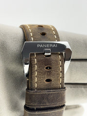 Panerai Luminor Base 8 Days Steel Black 44mm Manual Wind Men’s Watch PAM00914