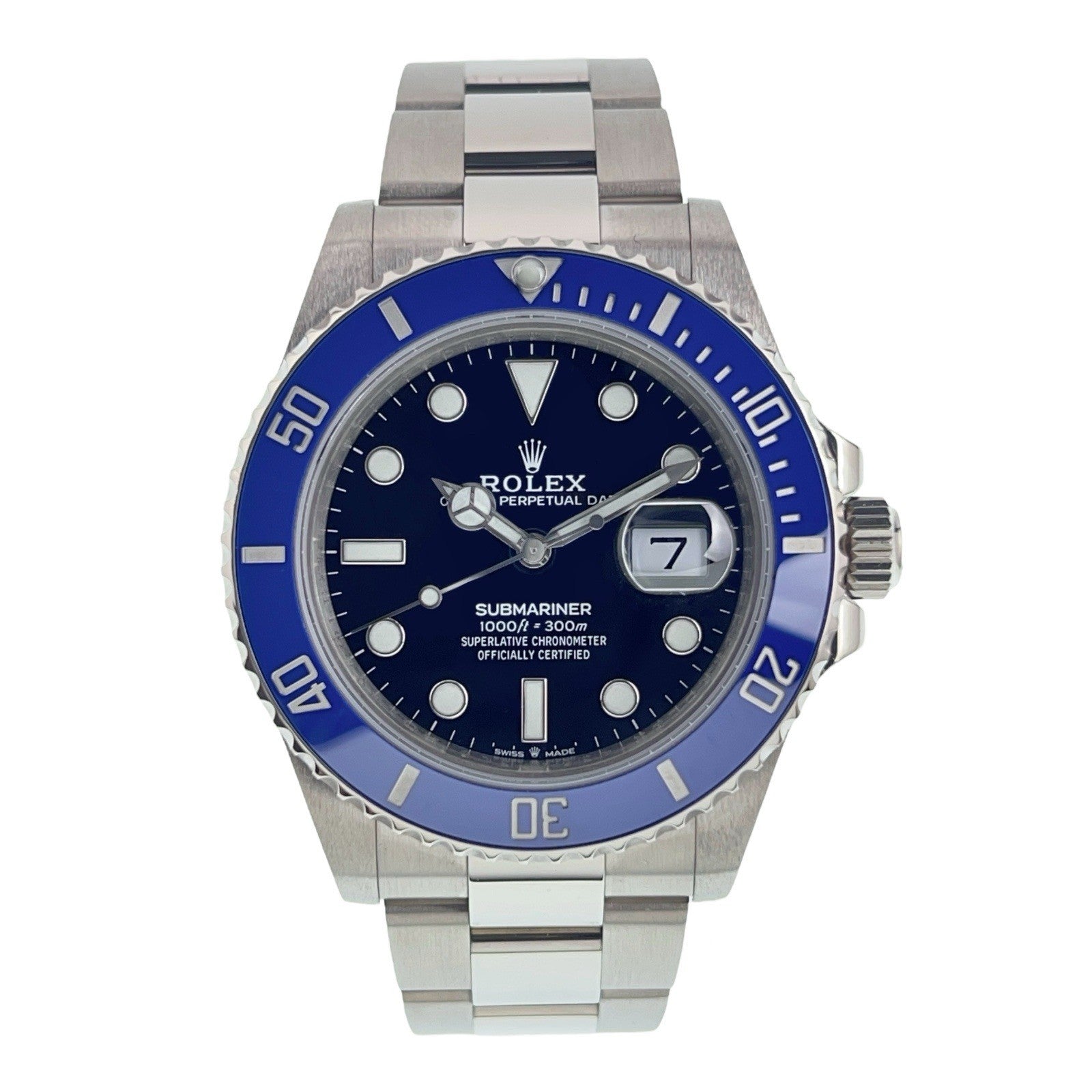 Rolex Submariner 18k White Gold 126619