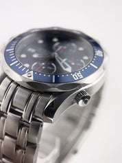 Omega Seamaster Diver Steel Blue Dial 41.5mm Automatic Mens Watch 2225.80.00