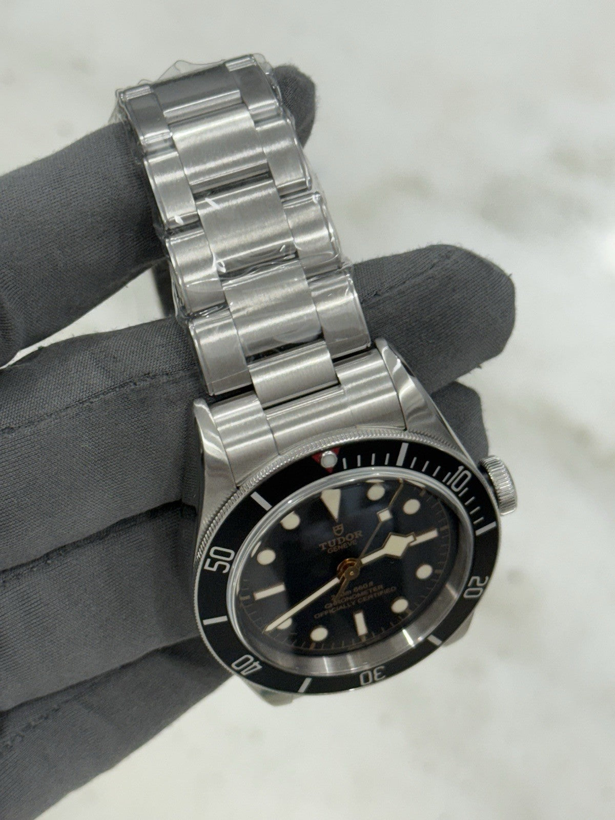 Tudor Black Bay Heritage 79230N Stainless Steel Men's Watch 41mm Black Dial