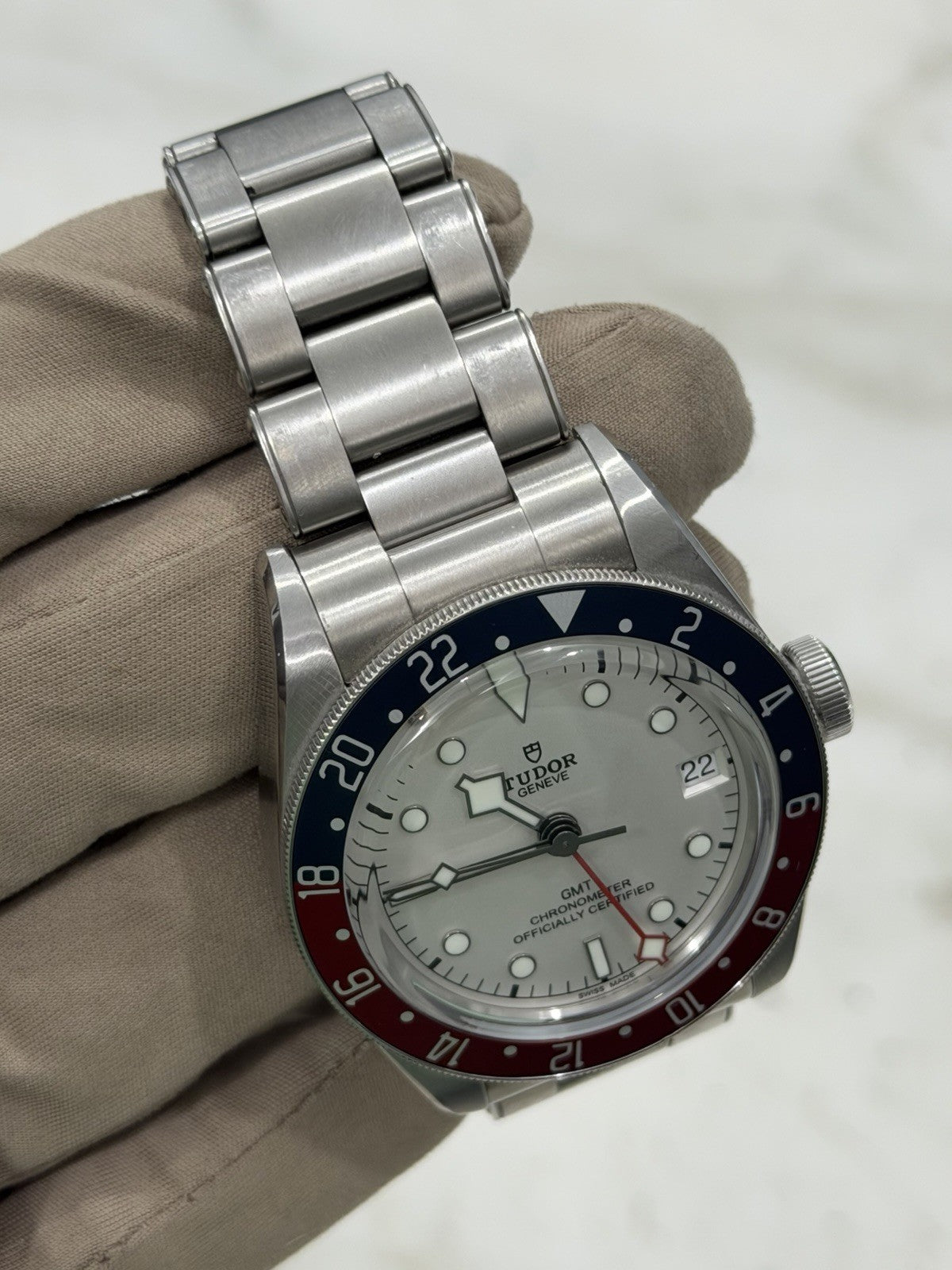 2023 Tudor Black Bay Pepsi GMT 79830RB Opaline Dial Men's Watch - Box/Papers