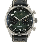 Junghans Pilot Green Dial Stainless Steel 43.3mm Automatic Men’s 027/3492.00