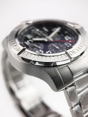 NEW Breitling Avenger Stainless Steel Black Dial 45mm Automatic Watch A24315