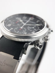 Ulysse Nardin Stainless Steel Black Dial 40mm Automatic Men's Watch 363-88
