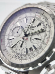 Breitling Bentley Motors Steel White Dial 48mm Automatic Men’s Watch A25363