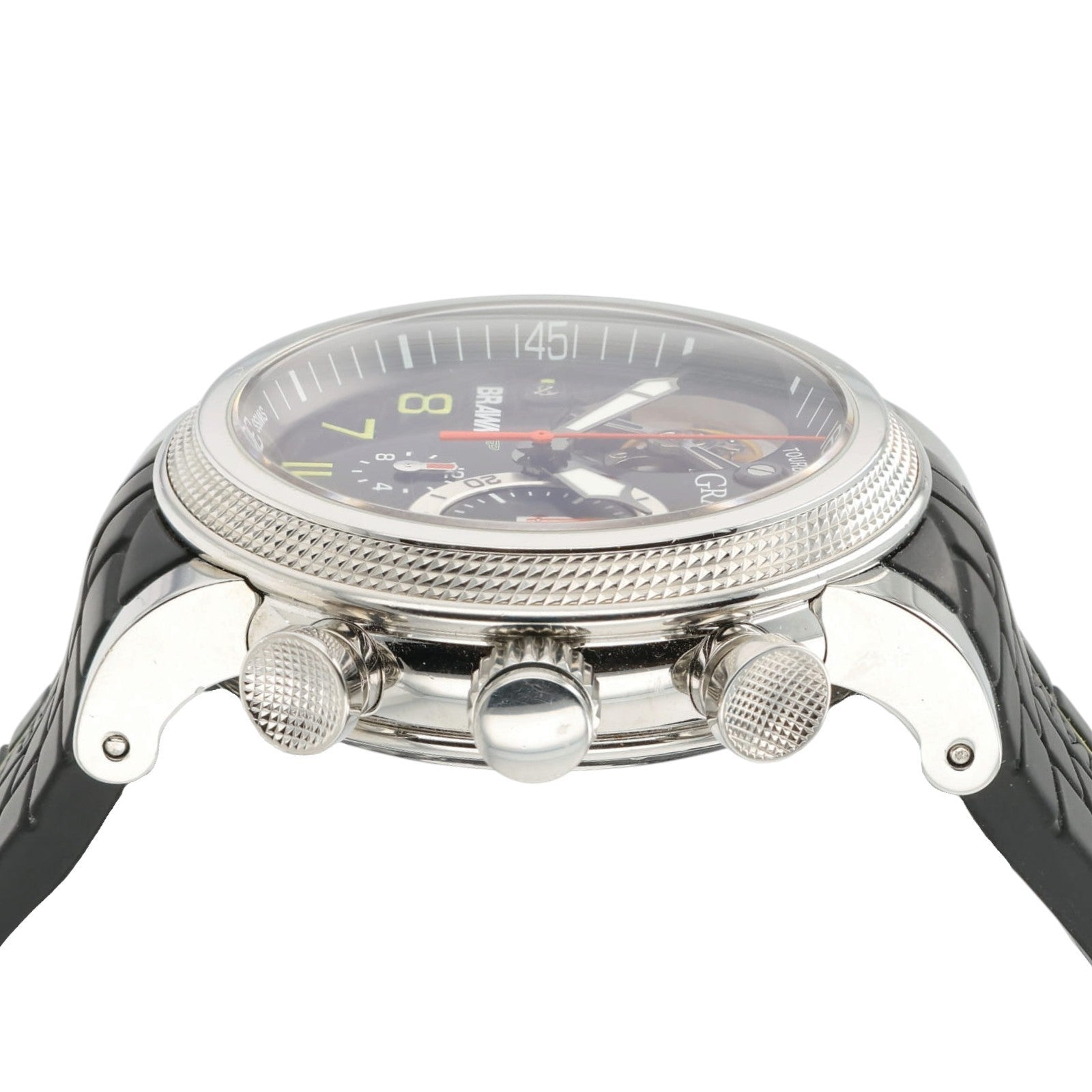 Graham Tourbillon Trackmaster Black Dial Steel 47mm Automatic 2BRTS.B03A.K68S