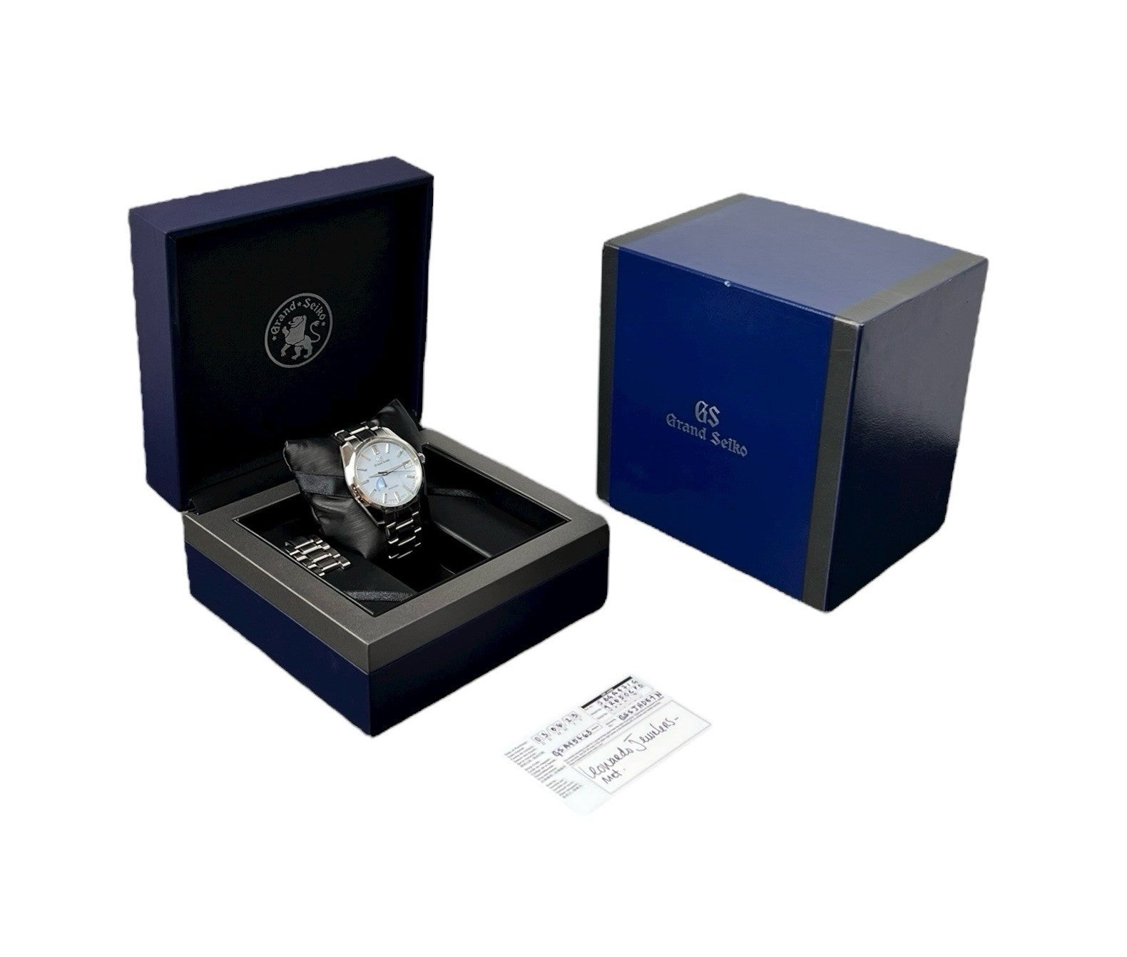 Grand Seiko Spring Drive Stainless Steel Blue Dial 40mm Automatic Mens SBGA471