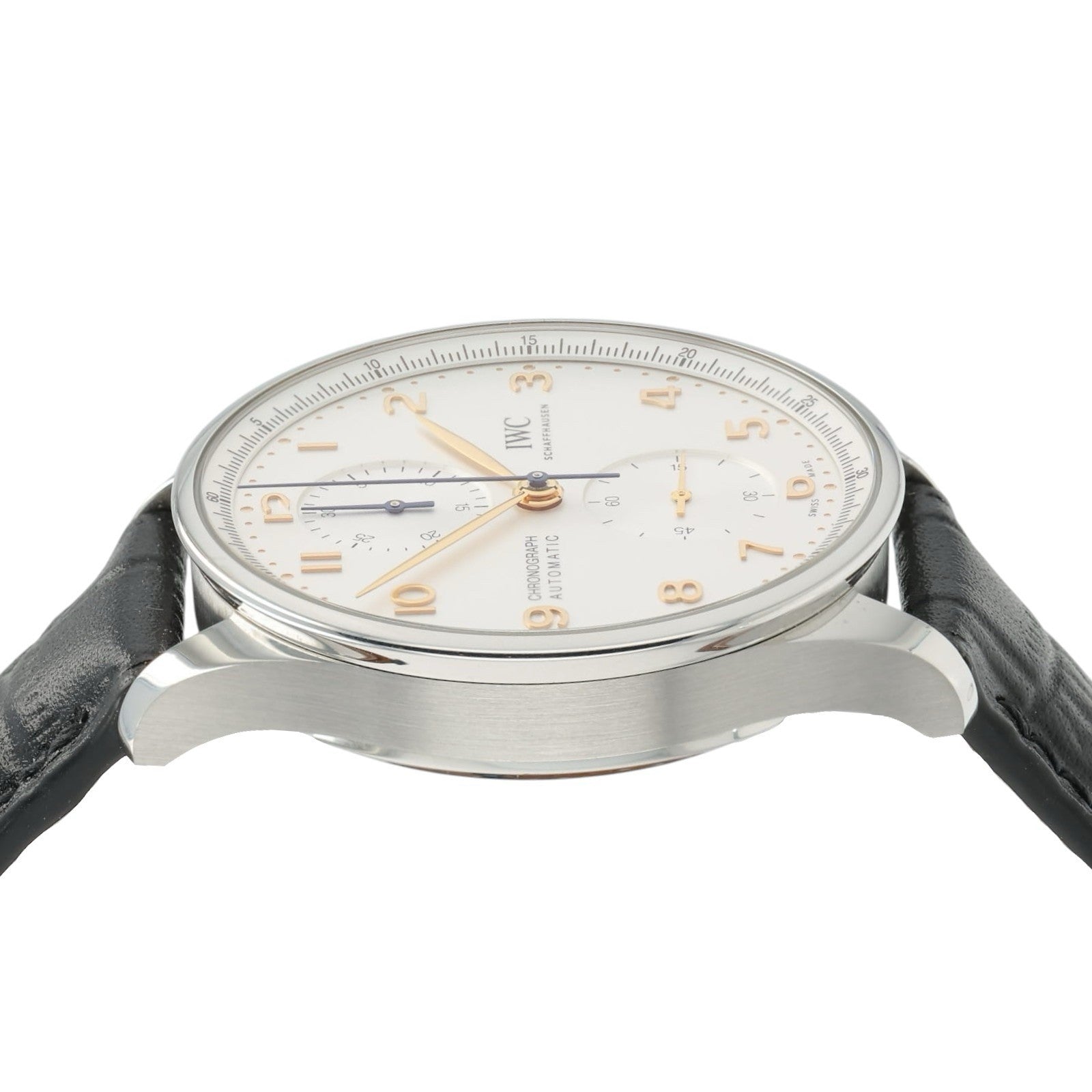 IWC Portugiesser Silver Dial Stainless Steel 41mm Automatic Mens Watch IW371604