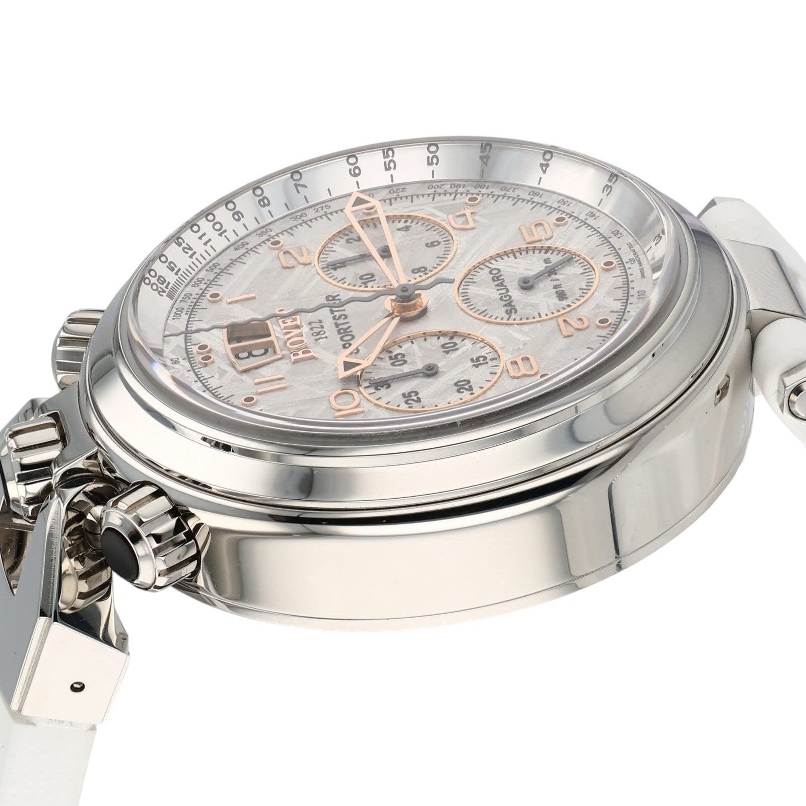 NEW 2025 Bovet Sportster Steel Meterorite Dial 46mm Automatic Mens SP0401-MA