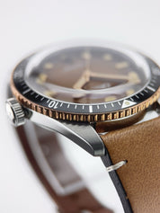 Oris Divers Sixty Five Stainless Steel Brown Dial 40mm Automatic Mens Watch 7707
