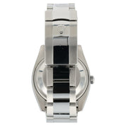 Rolex Oyster Perpetual Date White Dial Steel 34mm Automatic Men’s Watch 115234