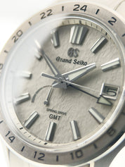 Grand Seiko Evolution 9 Titanium Silver Dial 41mm Automatic Mens Watch SBGE285