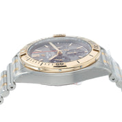 Breitling Chronomat Grey Dial Gold & Steel 42mm Automatic Men’s Watch UB0134