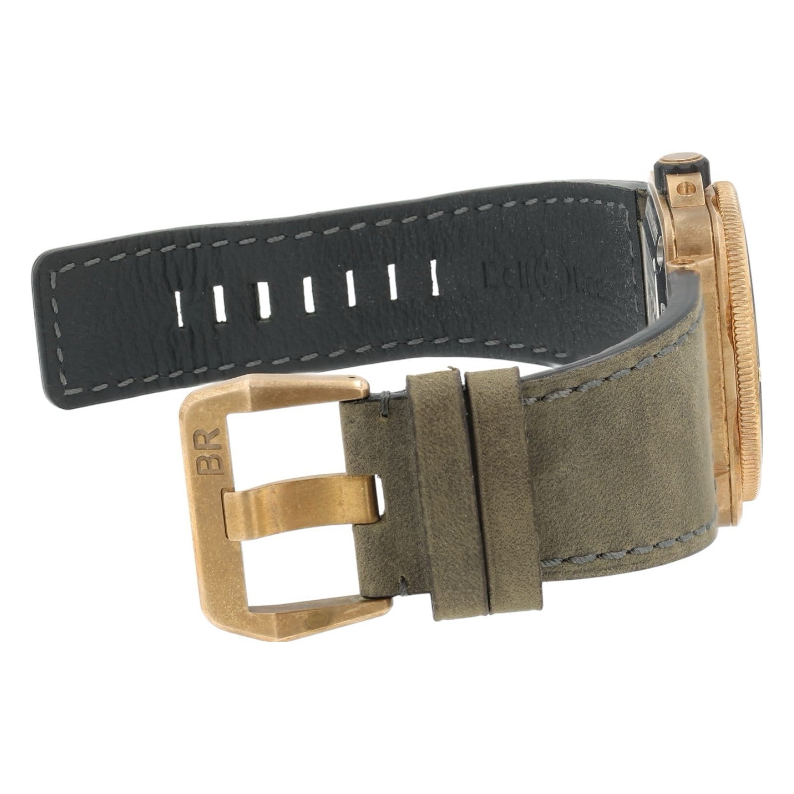 Bell & Ross Green Dial Date Bronze Green Dial 42mm Automatic Men’s Watch BR03