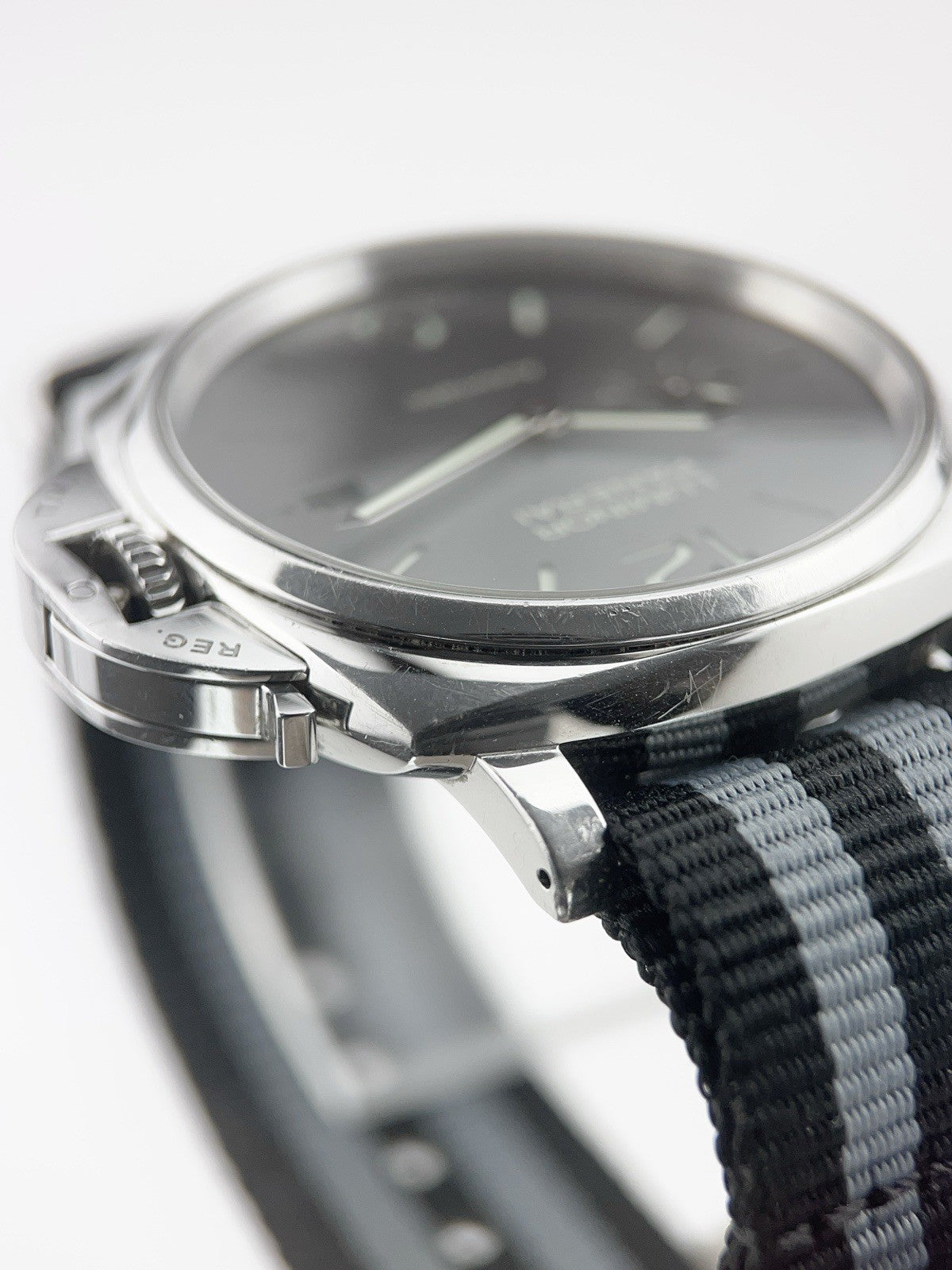 Panerai Luminor Due Stainless Steel Grey Dial 42mm Automatic Mens Watch PAM00904