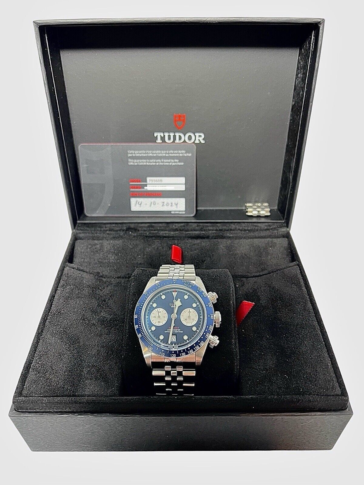 2024 Tudor Black Bay Stainless Steel Blue Dial 41mm Automatic Men’s Watch 79360B