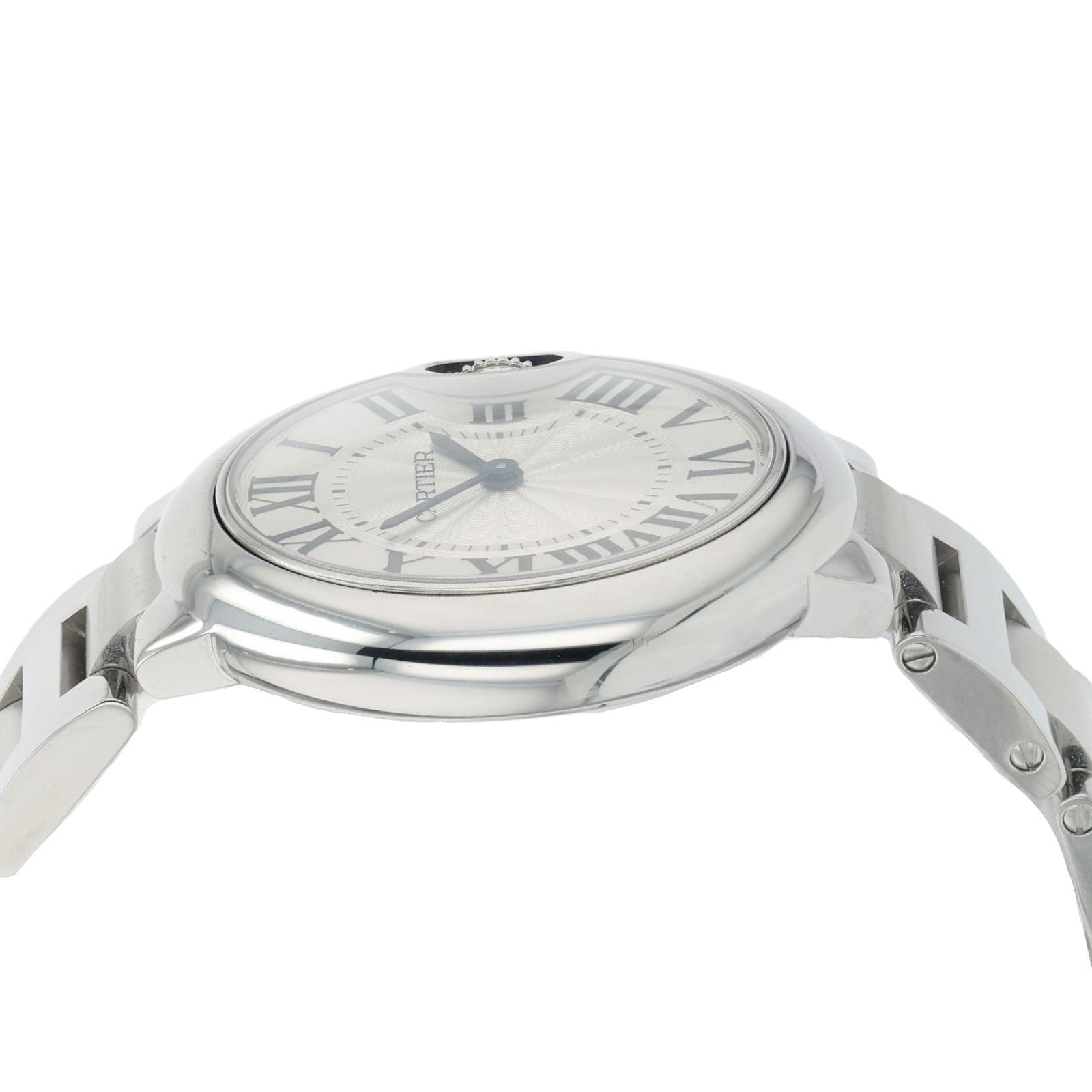 Cartier Ballon Bleu De Cartier Silver Dial Steel 33mm Quartz Womens W6920084