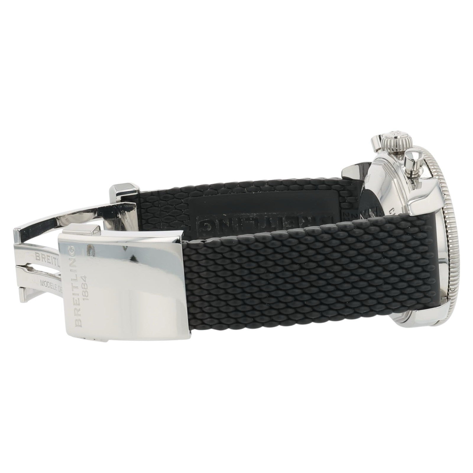 Breitling Superocean Steel & Gold Black Dial 44mm Automatic Mens Watch U23370