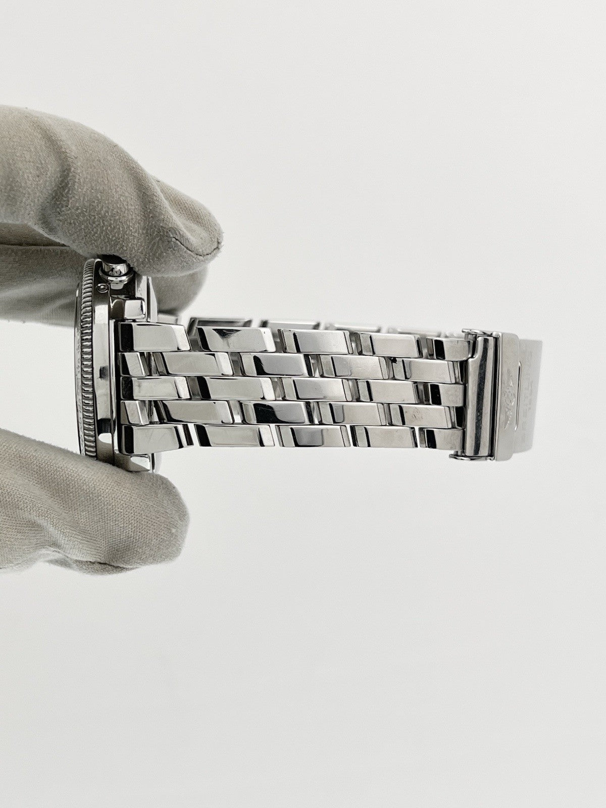 Breitling Astromat Special Ed Steel White Dial 40mm Automatic Mens Watch A19405