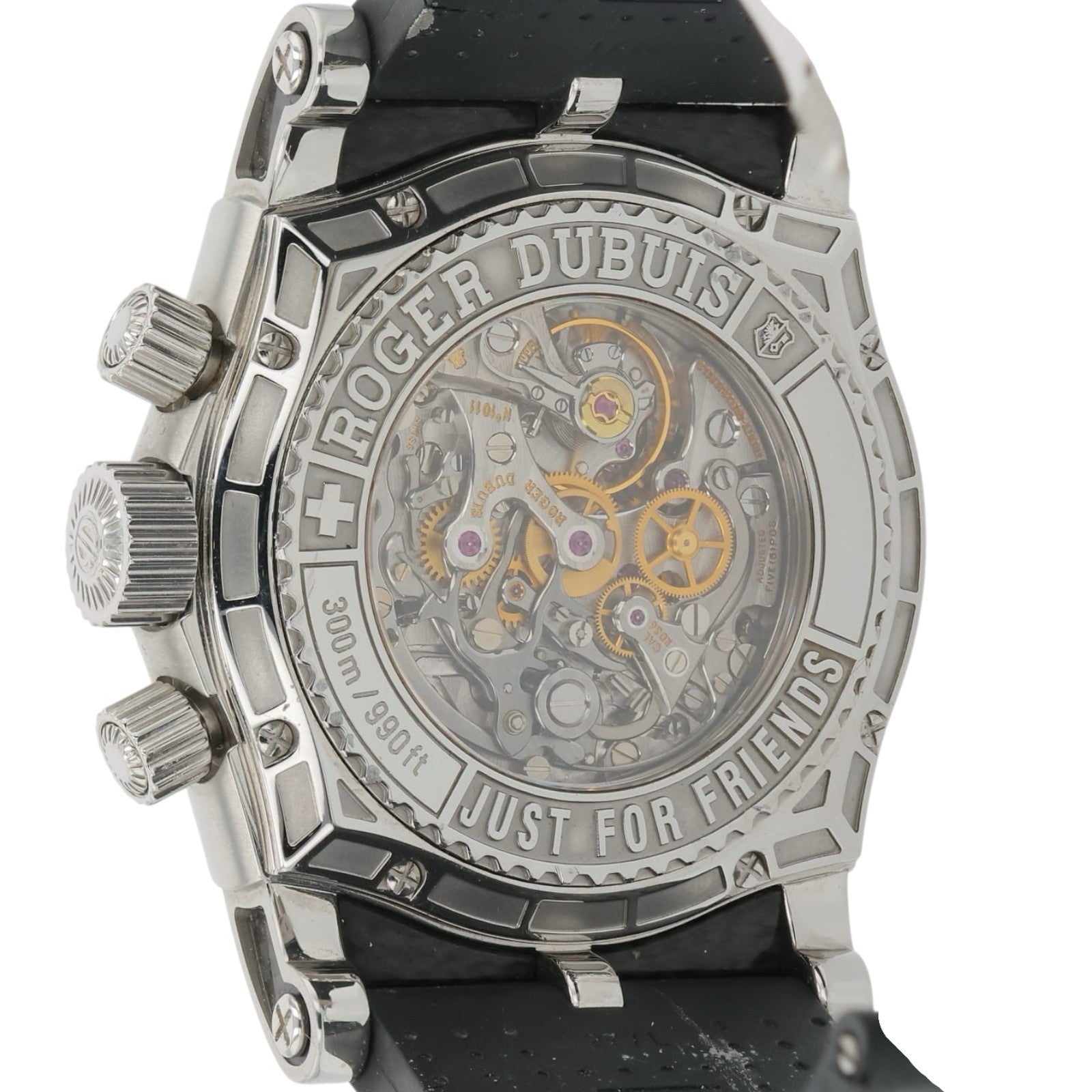 Roger Dubuis Easy Diver Steel Champagne Dial 46mm Manual Wind SE46.56.9/12.53